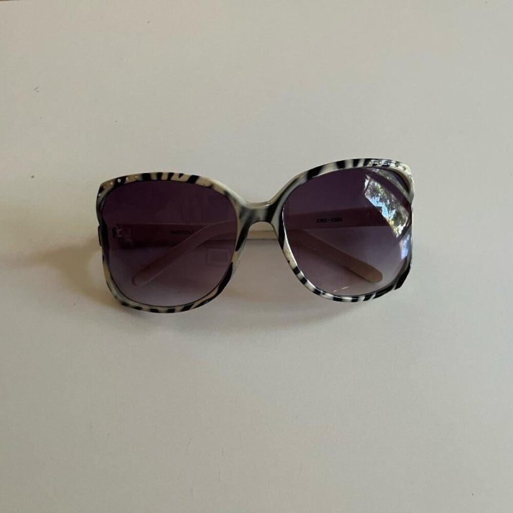 Zebra Print Sunglasses